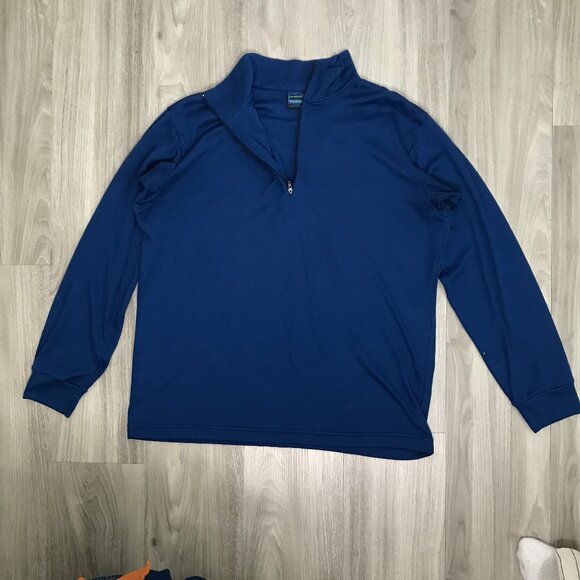 Vtg 90s Patagonia Capilene Blue Half Zip Mens XL - Picture 4 of 8